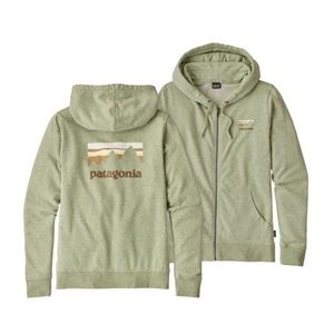 Women’s Patagonia Shop Sticker Zip-up Hoodie
